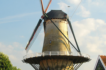 Restauratie molen De Brak te Sluis