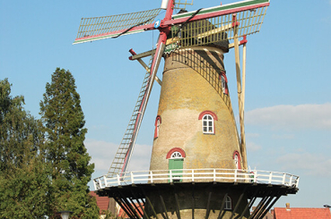 Restauratie molen De Windlust te Hoek