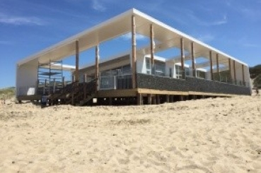 Nieuwbouw strandpaviljoen Ruig te Cadzand