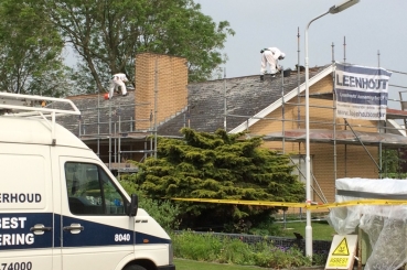 Asbestsanering dak woning Zwier te Oostburg